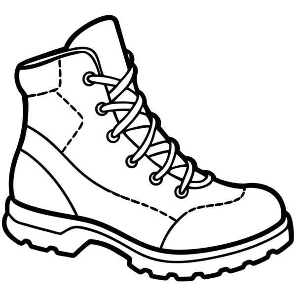 Bir çift çizmenin vektör çizimi