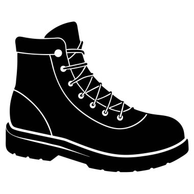 Kış botlarının vektör çizimi