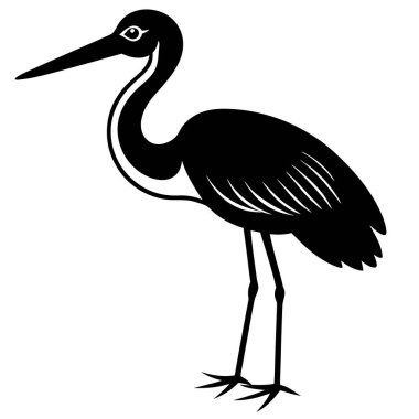 Kuş simgesi, basit tarzı