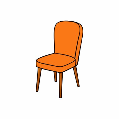 Modern stil sandalye vektör sanatı