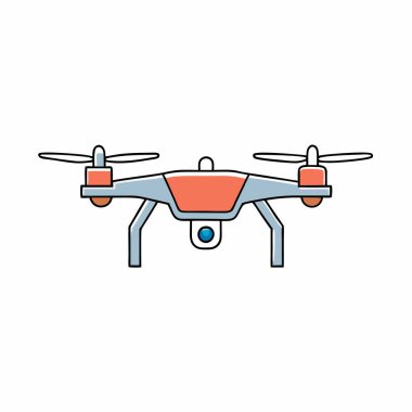 El yapımı drone vektör sanatı