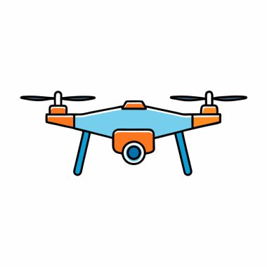 El yapımı drone vektör sanatı