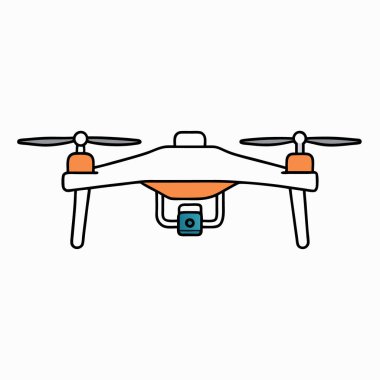 El yapımı drone vektör sanatı