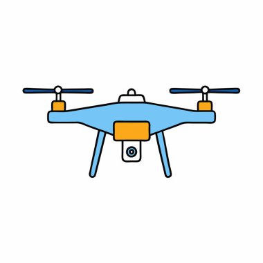 El yapımı drone vektör sanatı