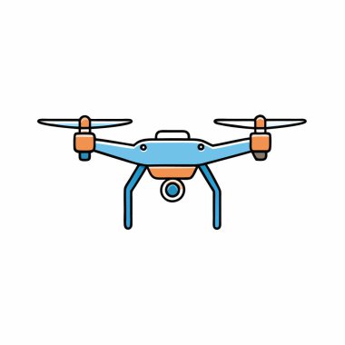El yapımı drone vektör sanatı