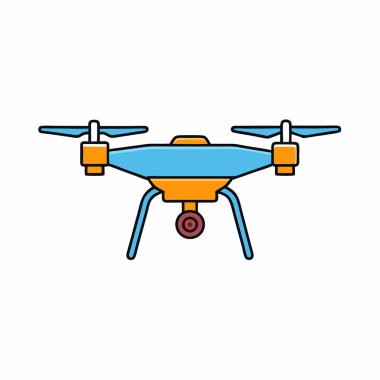 El yapımı drone vektör sanat tasarımı