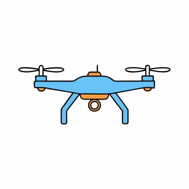 El yapımı drone vektör sanat tasarımı