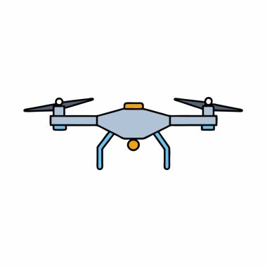 El yapımı drone vektör sanat tasarımı