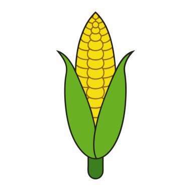 Mısır simgesi silueti sanatı izole edildi