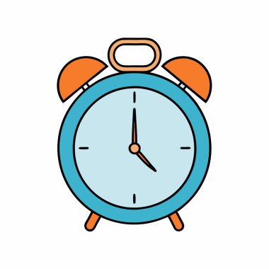 Kalıcı Saat Simgesi Vektör Sanatı