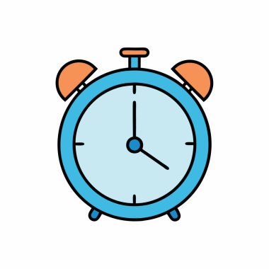 Kalan saat Vektör Sanat Tasarımı