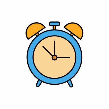 Kalan saat Vektör Sanat Tasarımı