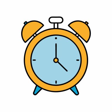 Kalan saat Vektör Sanat Tasarımı