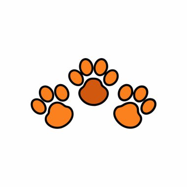 Üç Köpek Pençesi Vektör Sanatı