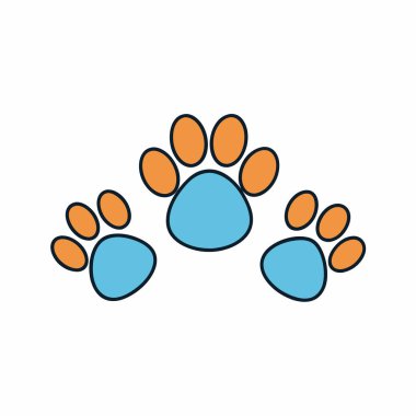Üç Köpek Pençesi Vektör Sanatı