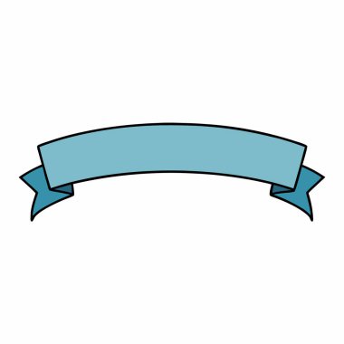 Renkli Vintage Kurdele Sanatı İzole Edildi