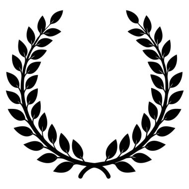 Defne çelengi simgesi, basit tarzı