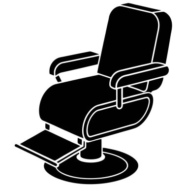 siyah sandalye simgesi