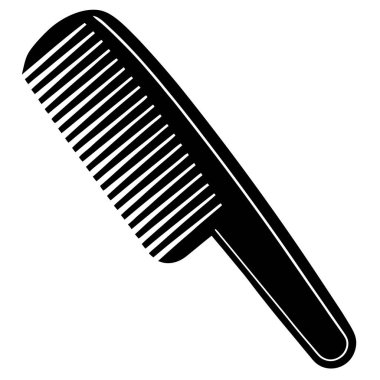 tarak simgesi. Web için tarak vektör simgelerinin özet çizimi