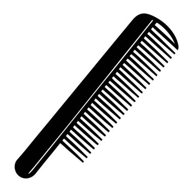 Tarak. Basit web simgesi tasarımı. tara