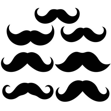 Bıyık, bıyık ve sakal.