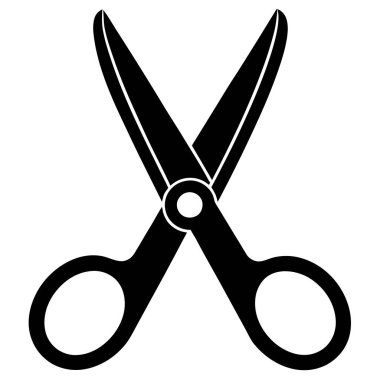 makas simgesi kalıbı kesiliyor