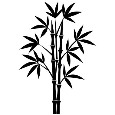 Bambu simgesi, basit vektör