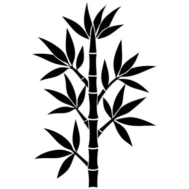 ağaç yaprakları ile silüeti.