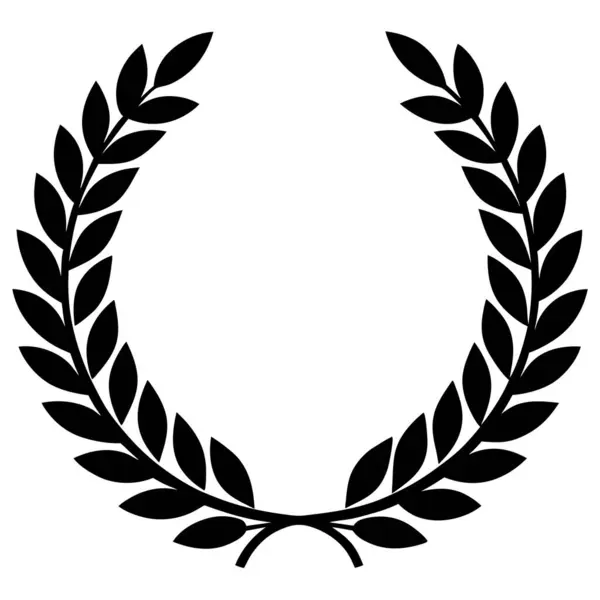 Defne çelengi vektör simgesi