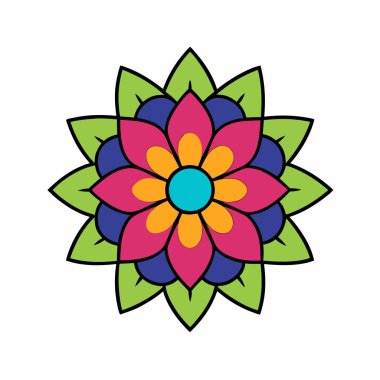 Güzel mandala, dekoratif mandala sanatı