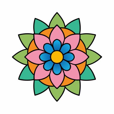 Mandala modern tarz dekorasyon sanatı