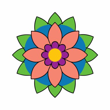 Mandala modern tarz dekorasyon sanatı