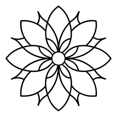 vektör çiçek resimleme