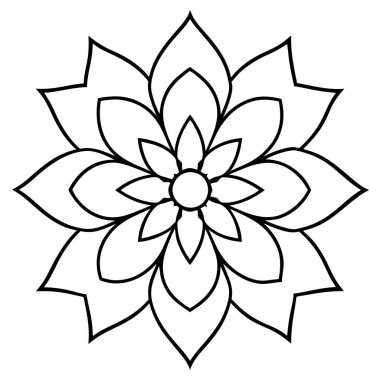 Çiçek ve arka planın vektör çizimi. tasarım çiçeği ve çiçek vektörü koleksiyonu