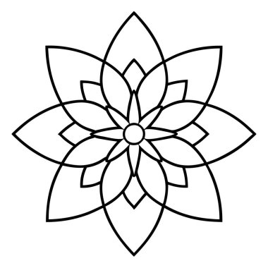 çiçek simgesi, satır biçimi