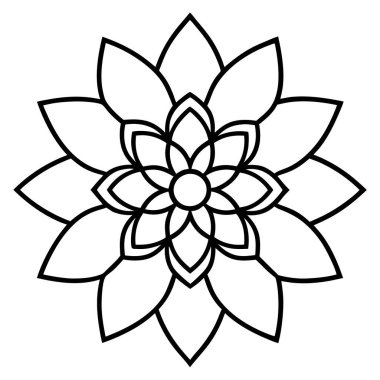 güzel çiçek izole simgesi