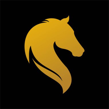 At logosu vektör tasarımı