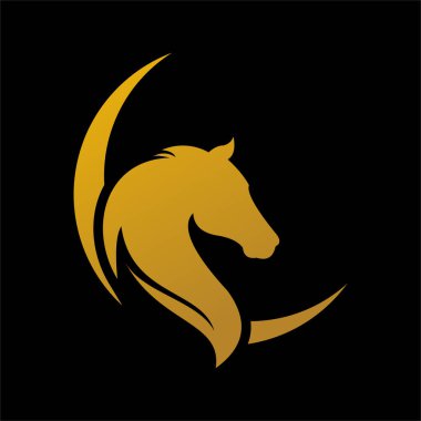 At logosu vektör tasarımı