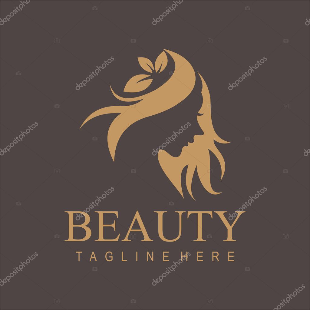 Beauty simple modern logo design