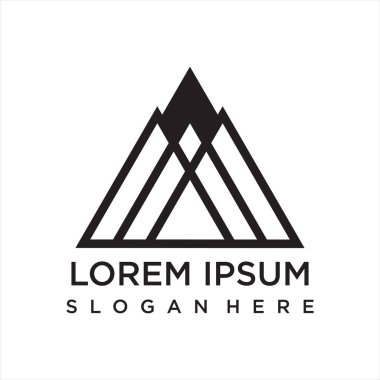 dağ logosu tasarımı ilham, minimalist, fikirler, modern konsept