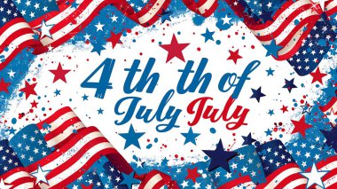 4 Temmuz - Amerikan bayrak partisi geçmişiyle bağımsızlık günü