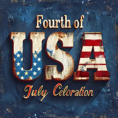 4 Temmuz - Amerikan bayrak partisi geçmişiyle bağımsızlık günü