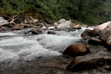 Sikkim 'deki nehirler, berrak mavi dağ sularıyla bölgeyi inanılmaz derecede heyecanlandırıyor. Bu tatlı su nehirleri, görkemli Himalayalar 'dan akan en güzel manzaralı nehirler arasındadır..