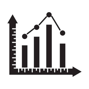 Grafik simge vektör beyaz arka plan üzerinde