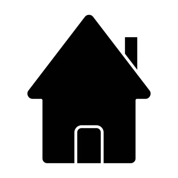 Beyaz arkaplanda ev simgesi vektörü