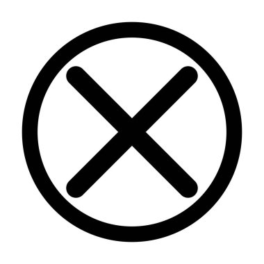 Beyaz arkaplanda kutu simgesi vektörünü işaretle