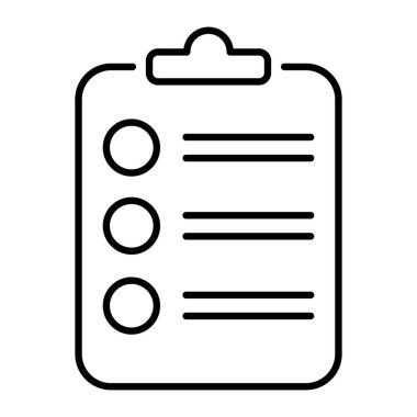 Beyaz arkaplanda pano simgesi vektörü