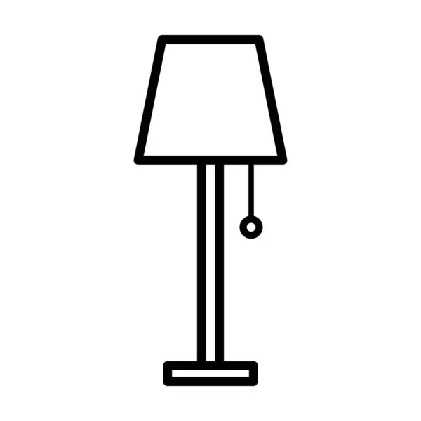 Lamba simge vektör beyaz arka plan üzerinde