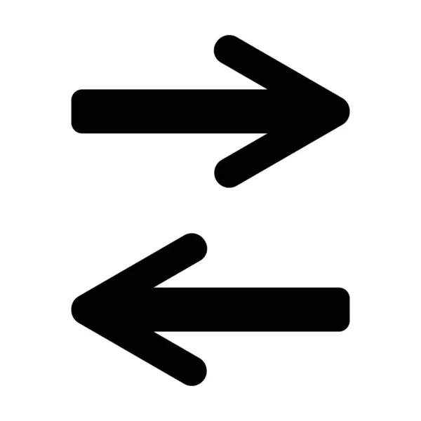 Beyaz arkaplanda ok simgesi vektörü