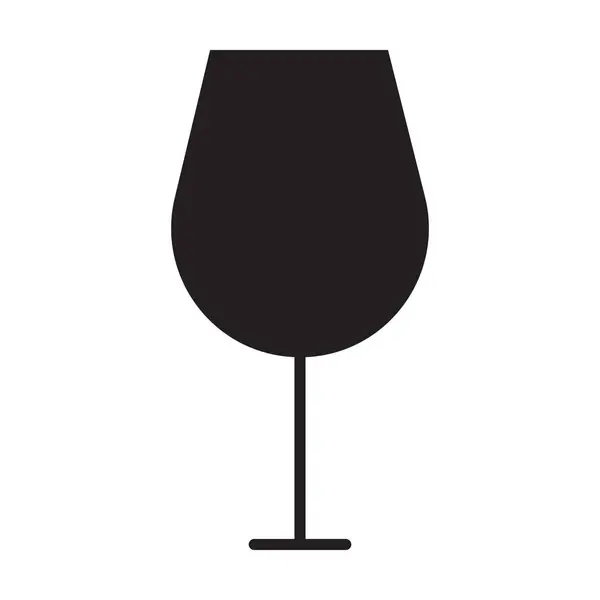 Beyaz arkaplanda cam simge vektörü